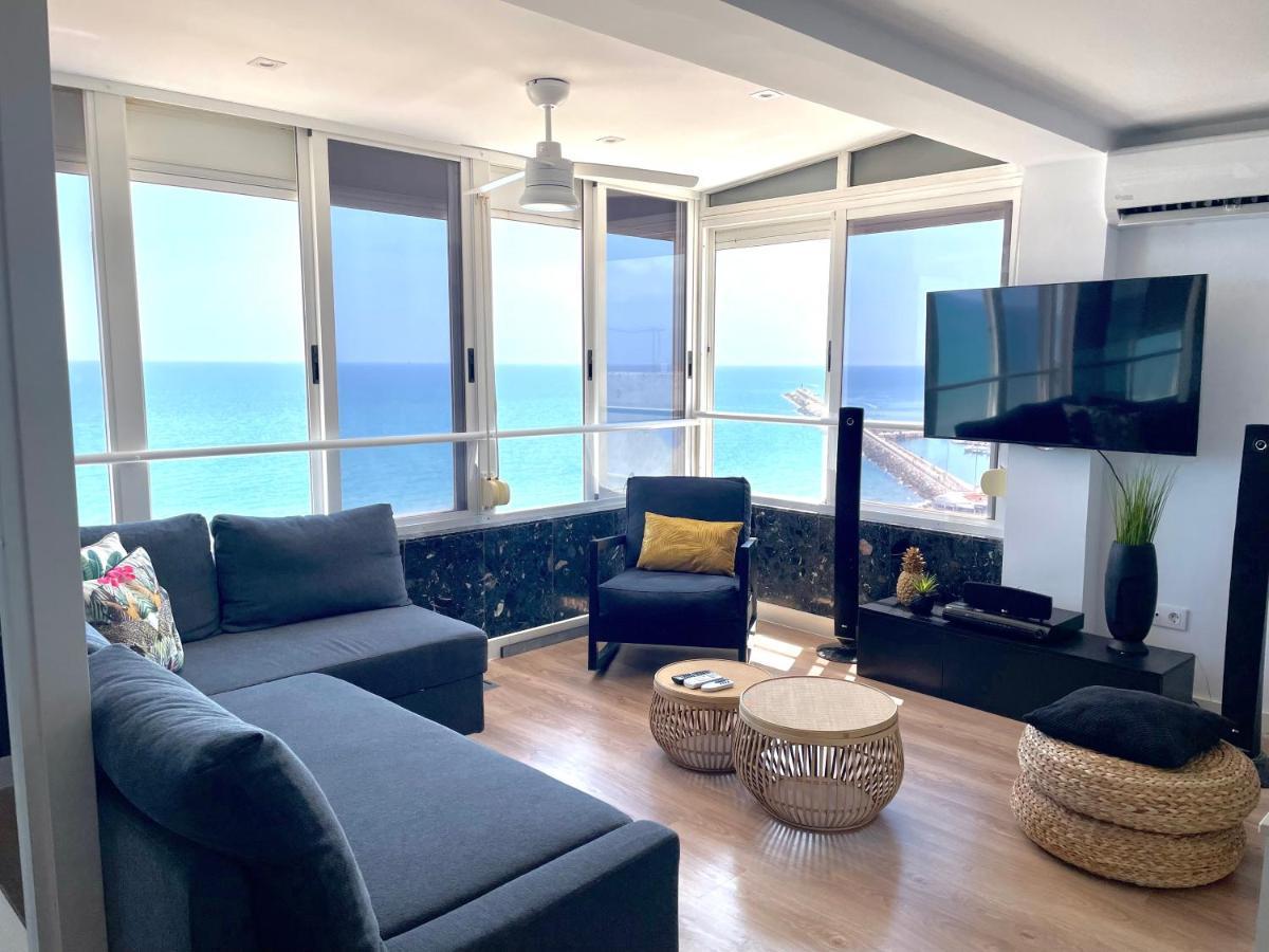Atico Duplex Playa De Gandia A 1Ra Linea De Playa Apartment ภายนอก รูปภาพ
